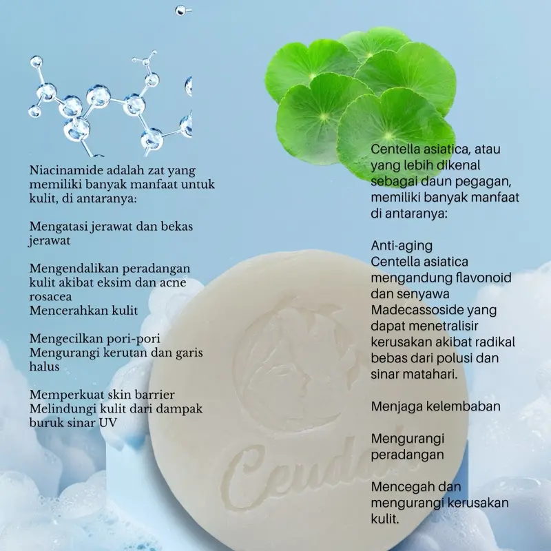 CEUDAH BEAUTY PAKET GLOWING (cream & bar soap) Perawatan Mencerahkan Wajah Pencerah 4