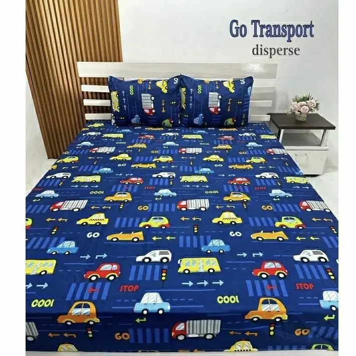 (PART 2) Sprei SATU SET Motif Kartun Anak Homemade Karakter Lucu Kartun Disperse 5