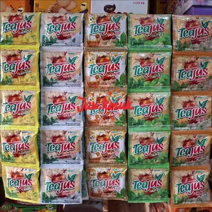 Tea Jus Minuman Teh Aneka Rasa Mix 5 renteng (50 pcs)