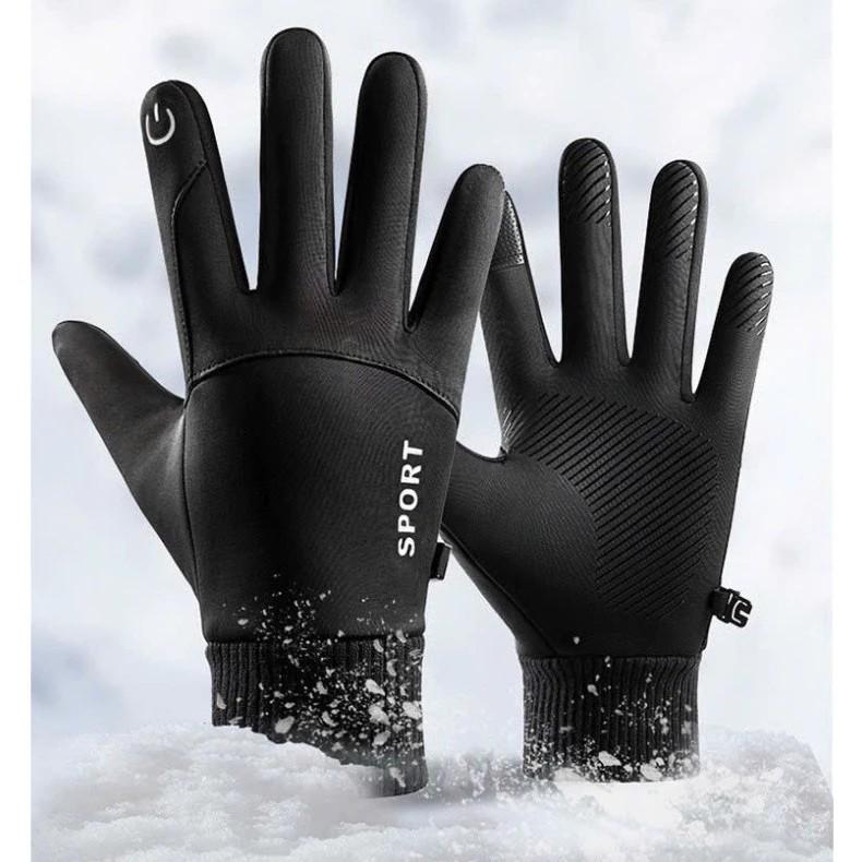 Găng Tay Mùa Đông MotoPlex Cảm Ứng Điện Thoại Đi Xe Chống Nước Giữ Nhiệt Tốt HÀNG CAO CẤP