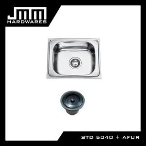 Bak cuci Piring / Kitchen sink / Kitchensink / Free Afur 5040 murah Bak Cuci Piring 5040 dengan Gratis Afur BCP wasbak kitchen sink stainless STD dan Tebal
