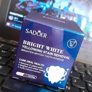 Teeth Whitening Powder Pemutih gigi 50g Pemutih bubuk gigi mutiara Oral Hygiene Cleaning Serum Removes Plaque Stains