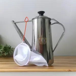 1 set SARINGAN Teko Thai Tea | Teko Teh Thailand Teko Teh Tarik Teko Moncong Teko Lancip Teko Angsa  dengan gagang