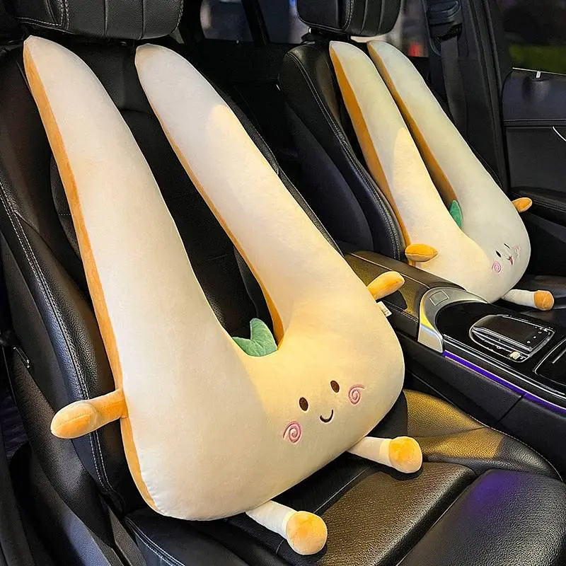 Car Cushion Children's Lumbar Pillow Neck Pillow Cartoon Cute Headrest Car Pillow Car Sleeping Artifact ZLt8