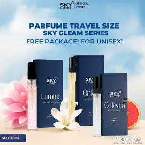 Sky Limit Parfume Sky Gleam Series 10ml Eau De Parfume Travel Size Spray Wangi