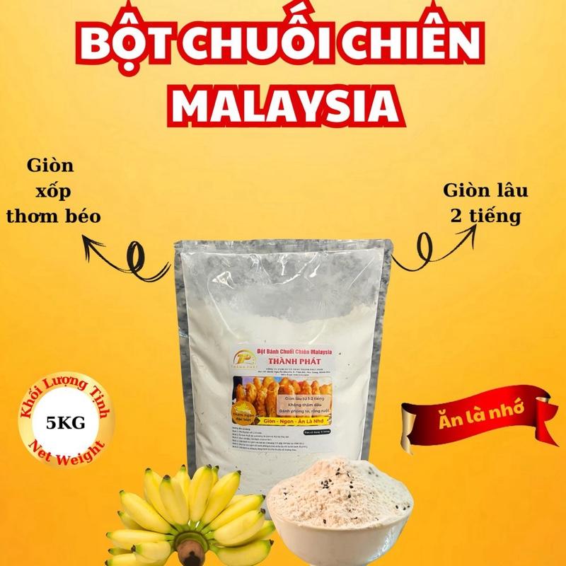  Bột Chuối Chiên Malaysia Thành Phát Túi 5kg 