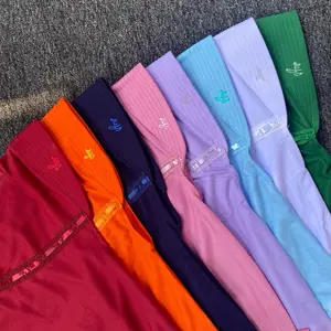 Kerudung Sekolah Instan MDA / TK / SD Serut Renda Pita Samping