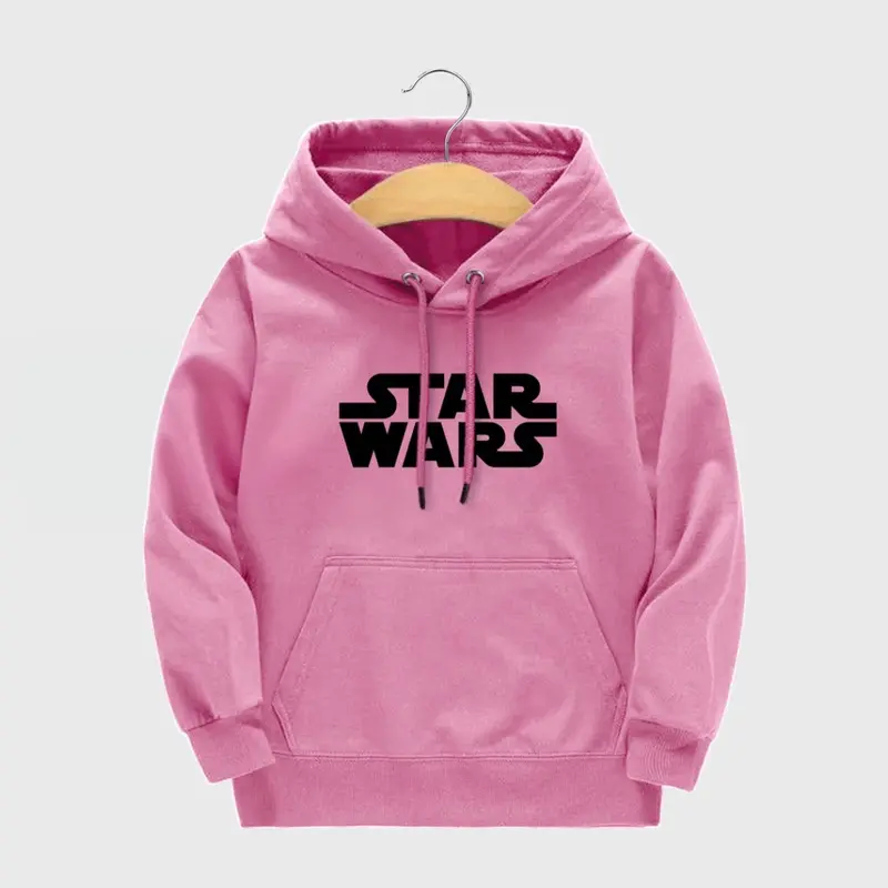 Jaket Sweater Hoodie Anak Laki-Laki Perempuan Sablon STARWARS Umur 2-12 Tahun Fashion Hodie 7