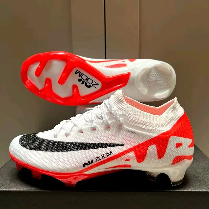 Sepatu Bola Zoom Mercurial Vapor 15 Elite White red
