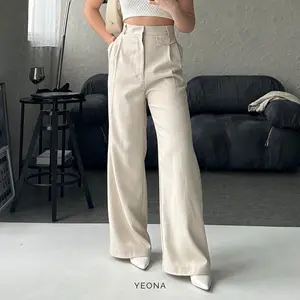 YEONA - ORO PANTS | Highwaisted Pants