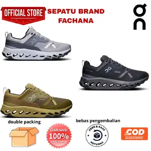 Sepatu Lari Pria On Cloudhorizon Waterproof  Olahraga Harian/Daily Trail Run