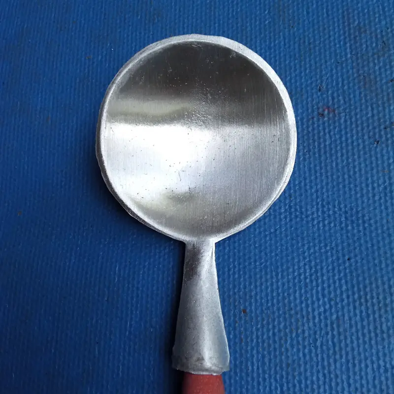 Cetakan Bakwan Aluminium Cor Anti Lengket Kayu 7cm x 35cm - Alat Dapur 1