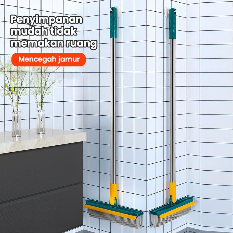Product Introduction of Sikat lantai kamar mandi sikat pembersih kamar mandi celah ubin rumah tangga bulu keras pengikis sapu sikat celah lantai dua-dalam-satu 13