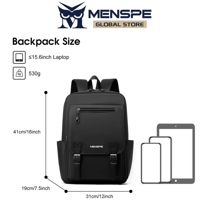 Ba Lô Thời Trang, Dành Cho Nam Giới, Ba Lô Laptop, Túi Du Lịch, Không Thấm Nước, Túi Công Sở, Ba Lô Đại Học, Túi Đeo Vai Thường Ngày Chống Trộm, Ba Lô Chống Trộm, Túi Đi Học, Thích Hợp Cho Nam Và Nữ, MENSPE 7