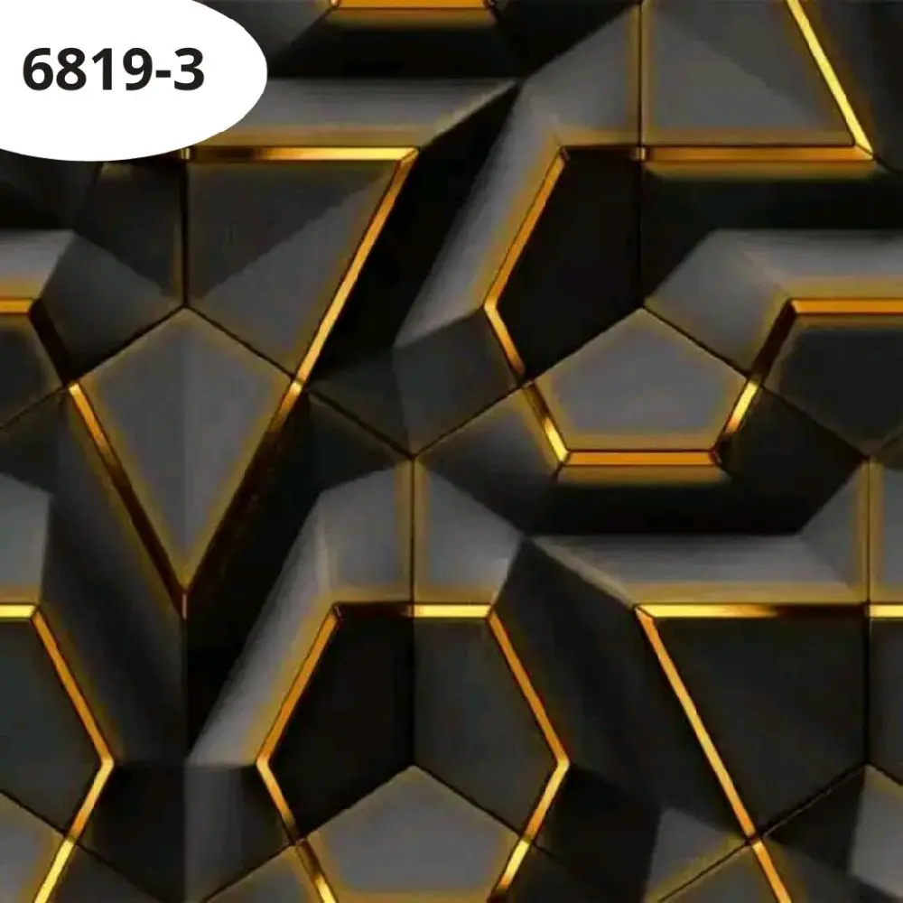 WALLPAPER DINDING MOTIF GEOMETRI TERBARU Pvc