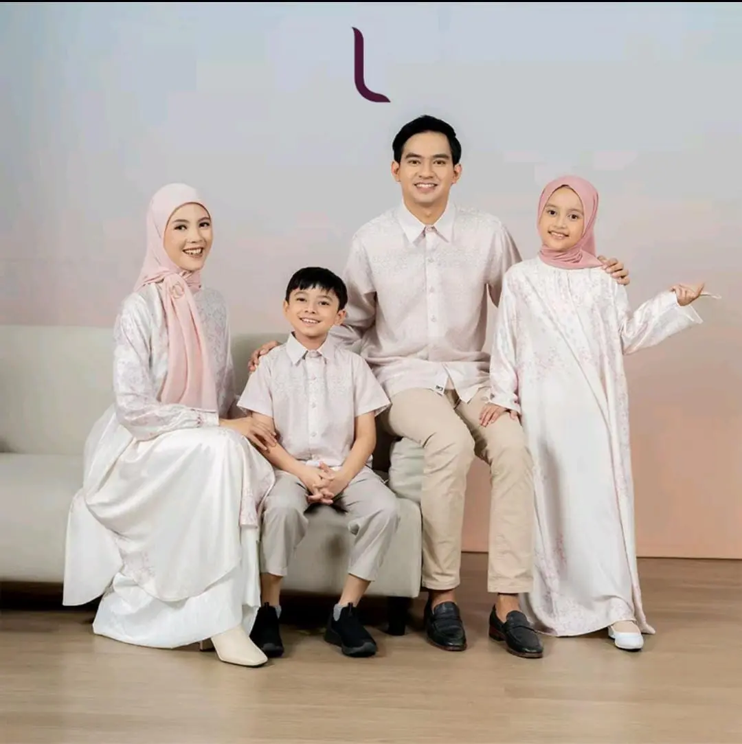 Sarimbit Satin Marrakesh Sarimbit Couple Keluarga Elzatta Terbaru