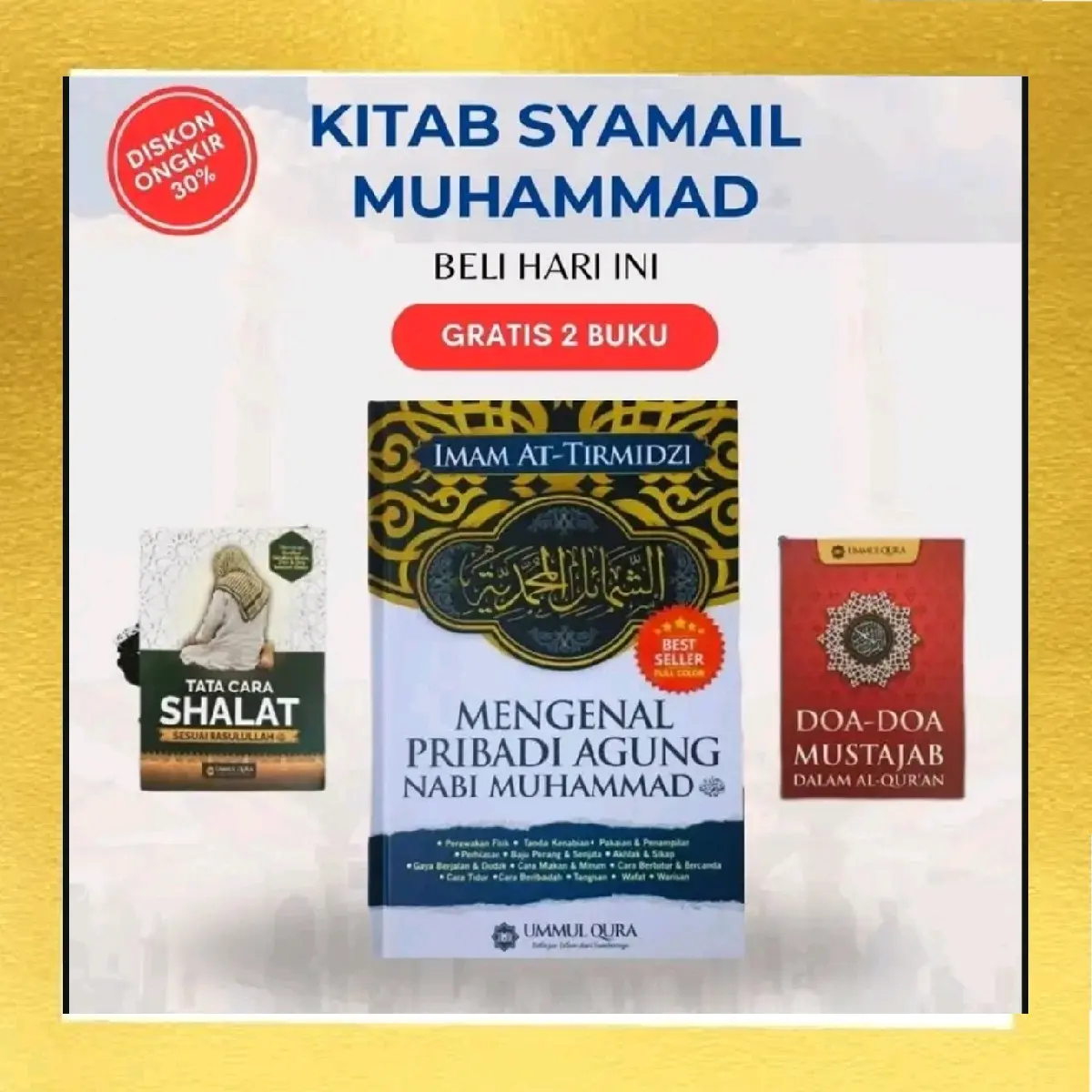 [ORIGINAL]Buku Syamail Muhammadiyah Terjemah Pribadi Yang Agung Nabi Muhammad Saw Original