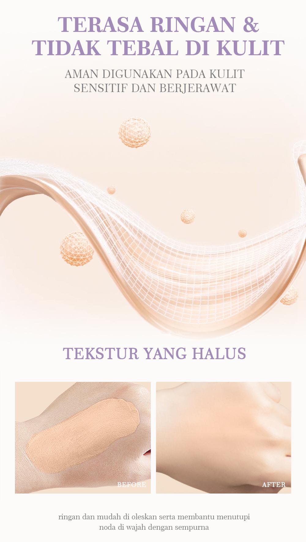 Urracx Concealer Palette Highlighter Contour 3 Warna--Concealer