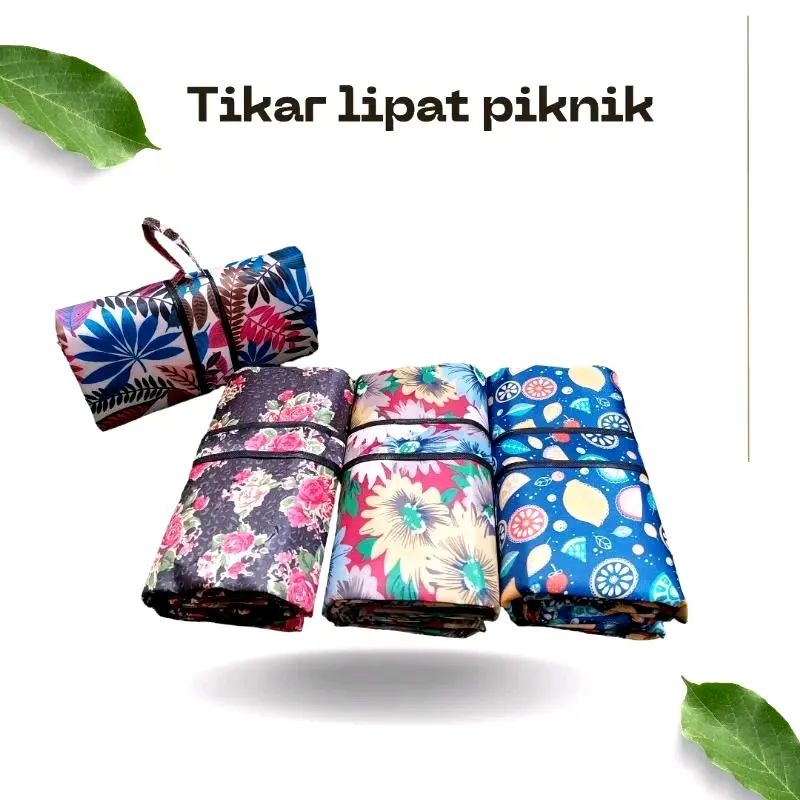 TIKAR LIPAT JUMBO PIKNIK WATERPROOF SUPER AWET tikar piknik lipat