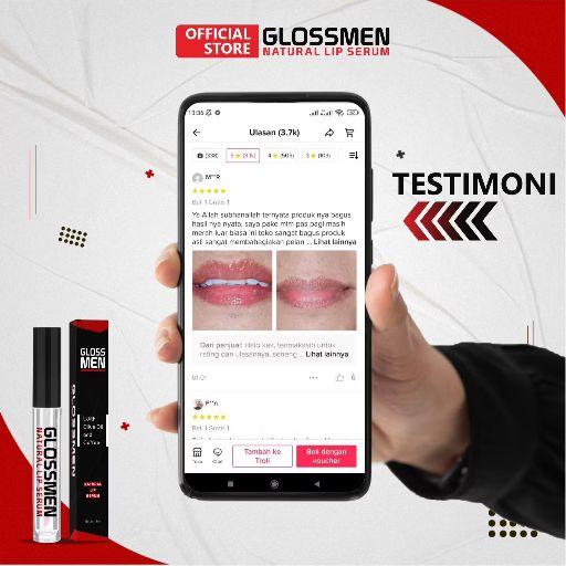 Glossmen Lip Serum Bibir Pria Mencerahkan Bibir Hitam Pecah Pecah Dan Melembabkan Glossmen Lip Serum Bibir Pria Mencerahkan Bibir Hitam Pecah Pecah Dan Melembabkan