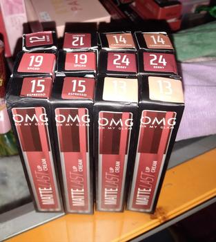 Product Review of OMBRE OMG LIPCREAM NO 14 CAPPUCINO & NO 12 SCARLETT Waterproof from M**i A**a 0