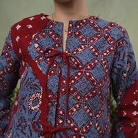 Gambar NONA RARA - Ayali Dobi Cirebon T5352, Baju kerja batik tunik wanita modern - S dari Nona Rara Batik Kota Administrasi Jakarta Timur 2 Tokopedia