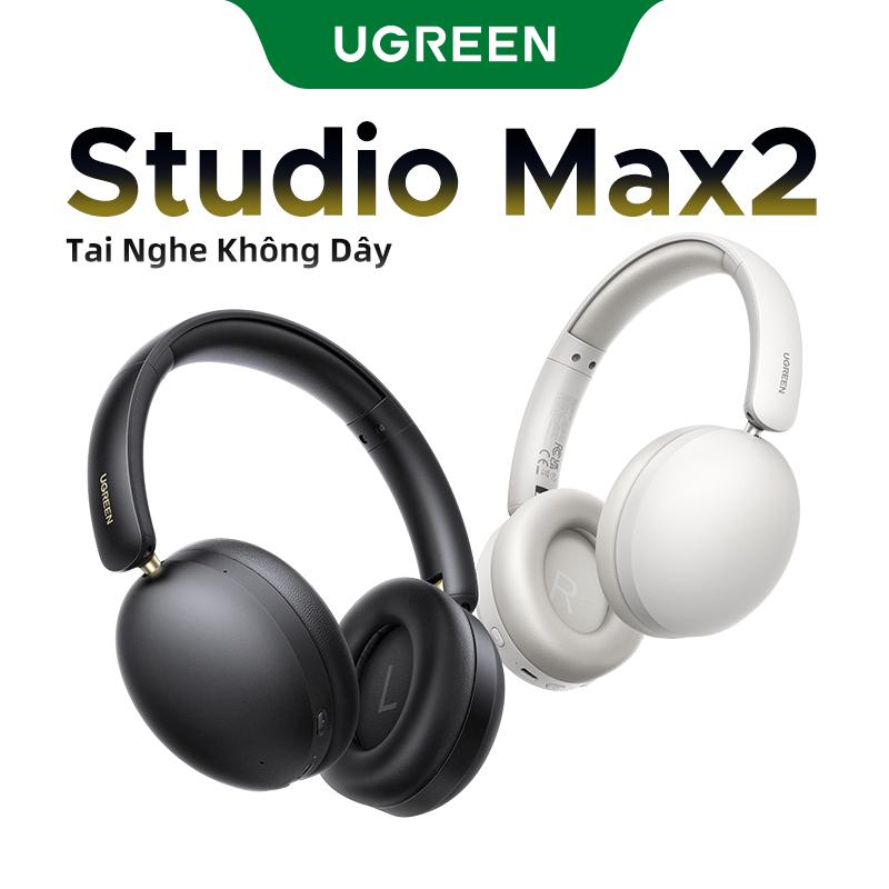 UGREEN Studio Max2, Tai nghe không dây, Bluetooth 5.4, Tai nghe qua tai, Khử tiếng ồn 35dB, Tương thích với iPhone 16 Pro Max và Samsung iPad Pro,earphone Model: 45018