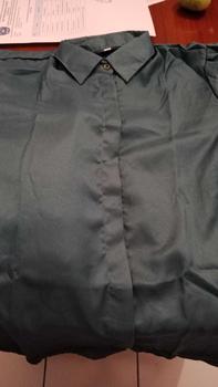 Product Review of KINKA BLOUSE SHAKILA POLOS ATASAN WANITA PREMIUM BAJU MUSLIM PANJANG TERBARU kemeja  polos atasan wanita kekinian kemeja  oversize viral Tangan Kancing from W**a 1