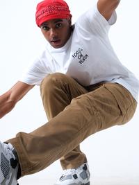 Gambar FOD Celana Panjang Cargo Pria Slimfit Chan Brown 43011F5BW - 34, Brown dari FOD. Kota Bandung 1 Tokopedia