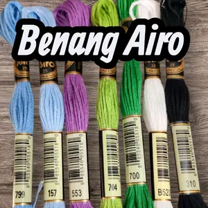 Benang Sulam Kristik Airo