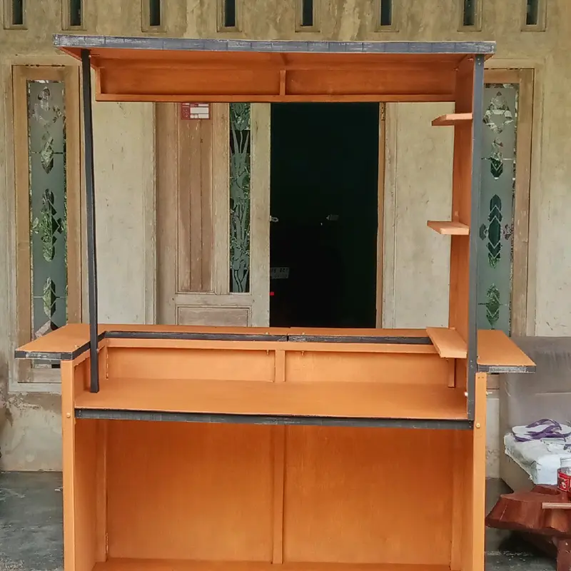 booth lipat portable/Booth kayu/Booth jualan 3