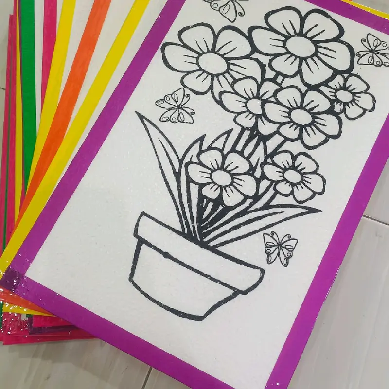 paket usaha gambar styrofoam isi 15 pcs 1