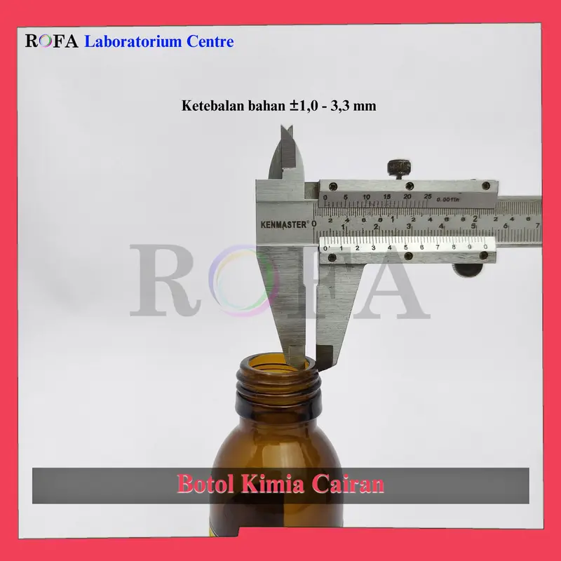 Botol Kimia / Botol Reagen / Botol Cairan / Botol Larutan 100 - 1000 mL 5