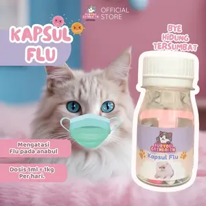 Furyou Cathealth Kapsul Flu Bersin Pilek Anabul