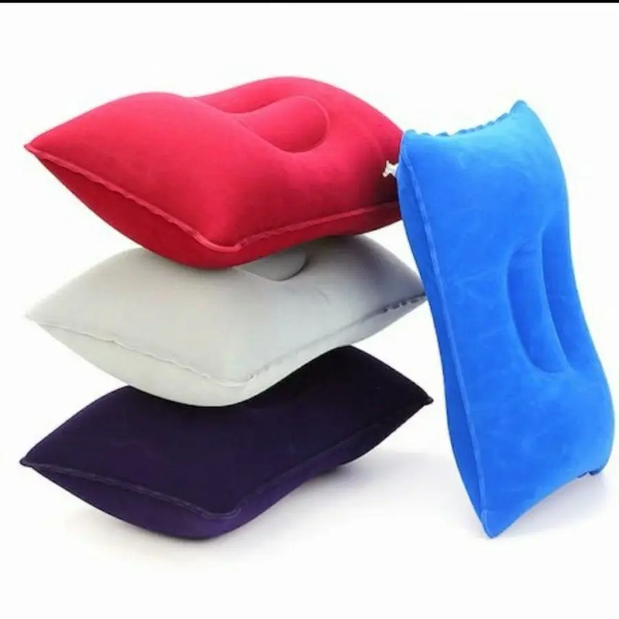 Bantal Angin Tiup Mini Empuk Dan Ringan Untuk Travel Bantal Portable