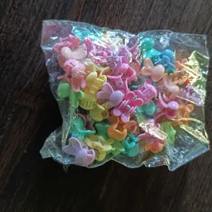 100pcs Set Jepit Mini Korea | Warna-warni Lucu untuk Anak | + TOPLES | Hadiah D229