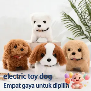 [COD] Electric Plush Toy Simulation Teddy Corgi Dog Rabbit Tail Wagging Ass Shaking Toy Kid Battery Boys Child Children Electronic Girls Cartoon