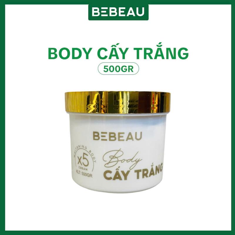 Kem Body Cấy Trắng BeBeau - hỗ trợ dưỡng trắng sáng da, hỗ trợ cấp ẩm Dưỡng Da Body