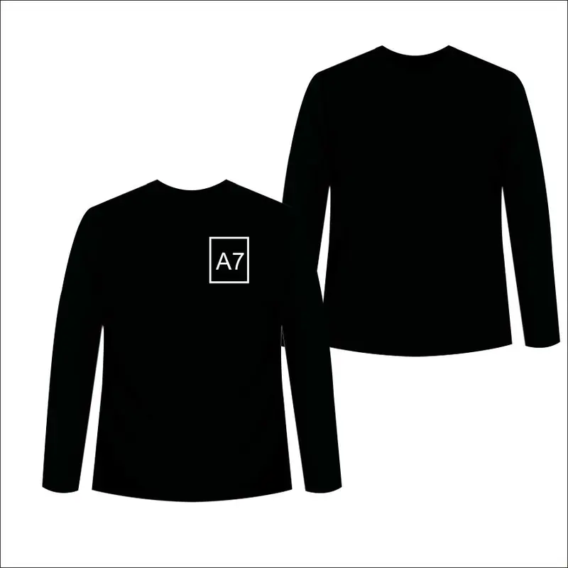 Sablon kaos lengan panjang desain sesukamu custom bebas baju katun Dewasa Pria Wanita 30s 1