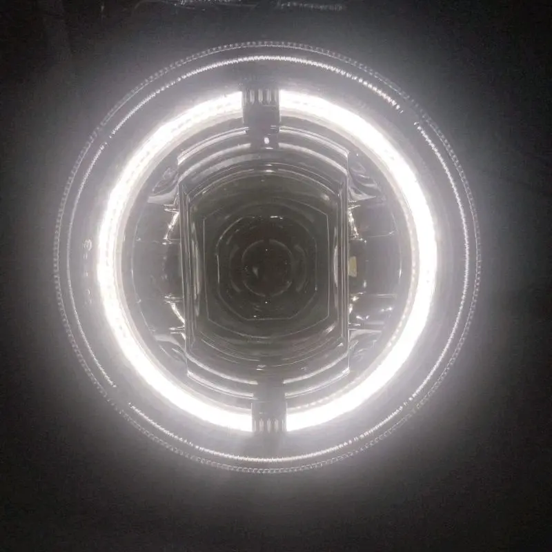 lampu depan headlamp daymaker 7inch model bulat foglamp mobil motor uneversal waterproof bisa