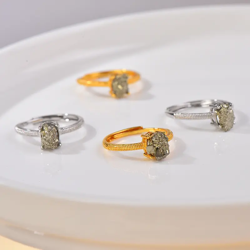 Vòng Tay Pyrite, Tự Nhiên, Chất Lượng Cao, Dành Cho Phụ Nữ Và Nam Giới, Đẹp Mắt, Khí Quyển