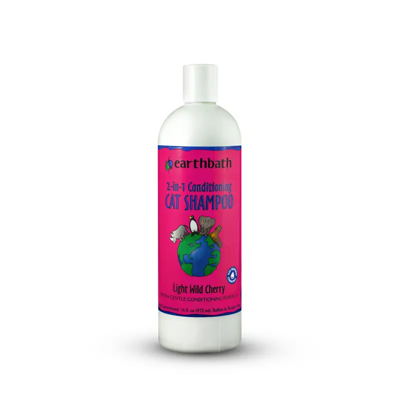 EarthBath 2 in 1 Conditioning Cat Shampoo 16oz