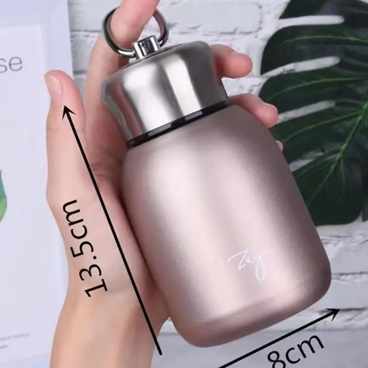 Botol Minum Thermos 300ml Mini Tahan Panas dan Dingin 5