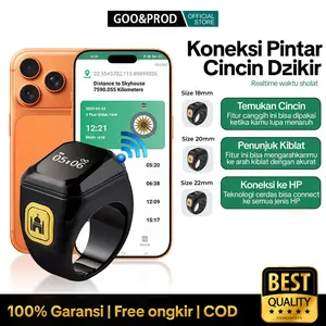 【Garansi tiga tahun】Zikr Ring Lite E01 Smart Tasbih Digital Hitung Zikir Harian Muslim Modern Baterai Tahan Lama Cincin Zikir Garansi Resmi