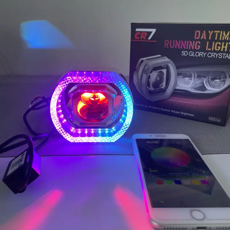 Biled CR7 Shourd Akrilik APP Projector Projie Biled crystal APP Matrix X1 Shourd Akrilik Premium Plus Kipas Biled CR7 Matrix X1 APP 5
