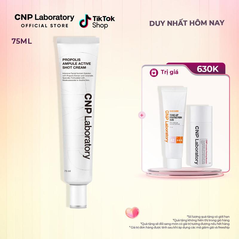 [CNP Laboratory Official]  Kem dưỡng ẩm phục hồi và tá.i tạ.o da chiết xuất keo ong CNP Laboratory Propolis Active Cream 75ml