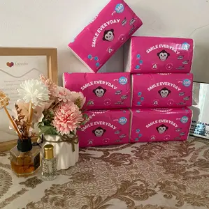 (6pcs)Tisu wajah Titasoft 300 helai - tisu wajah halus lembut - aman untuk kulit bayi