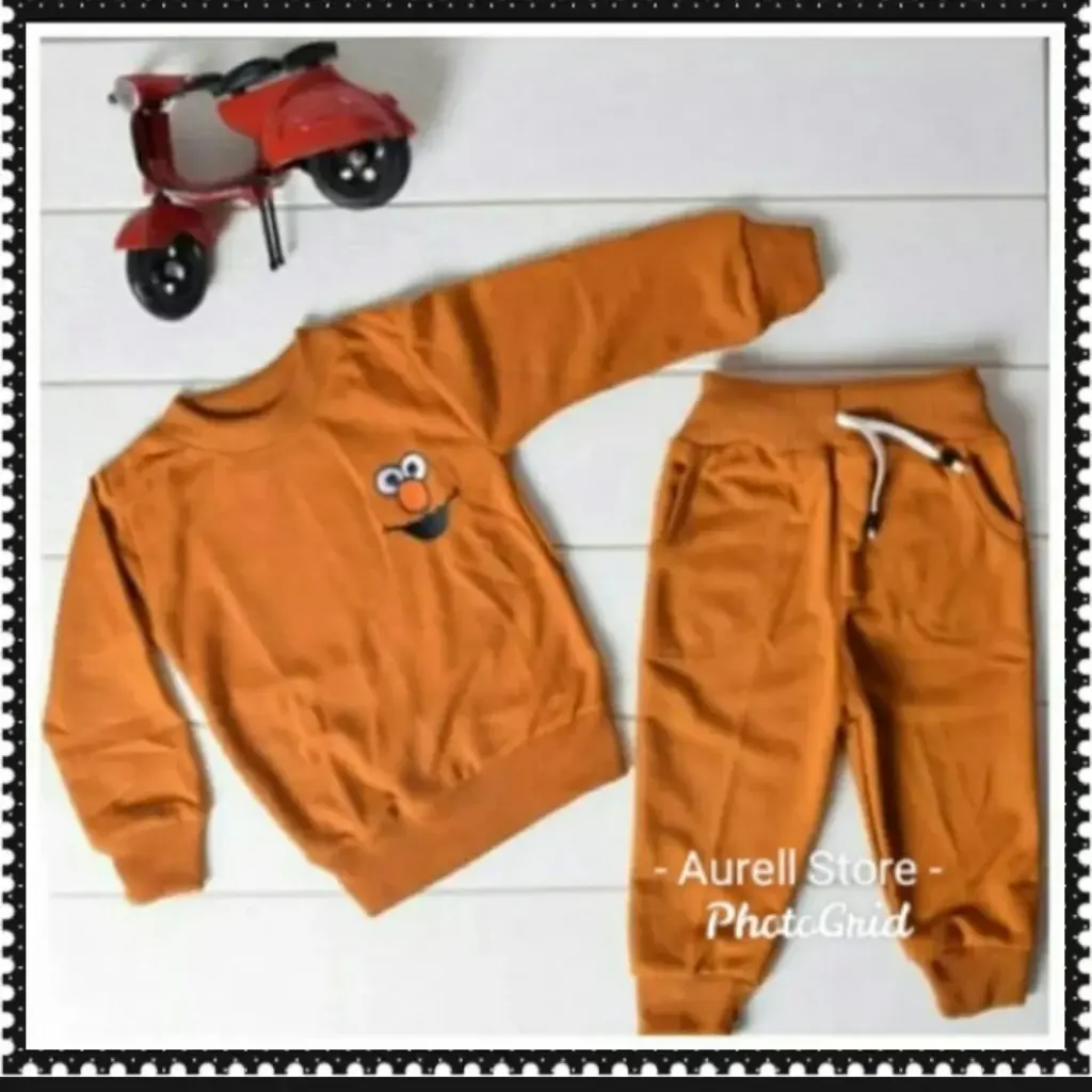 setelan baby terry anak 1-12 thn