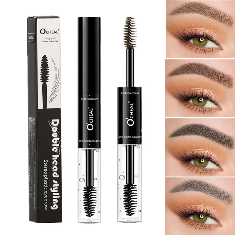 OCHEAL eyebrow double-ended eyebrow dyeing long-lasting liquid non-smudge waterproof and sweat-proof eyebrow dye
