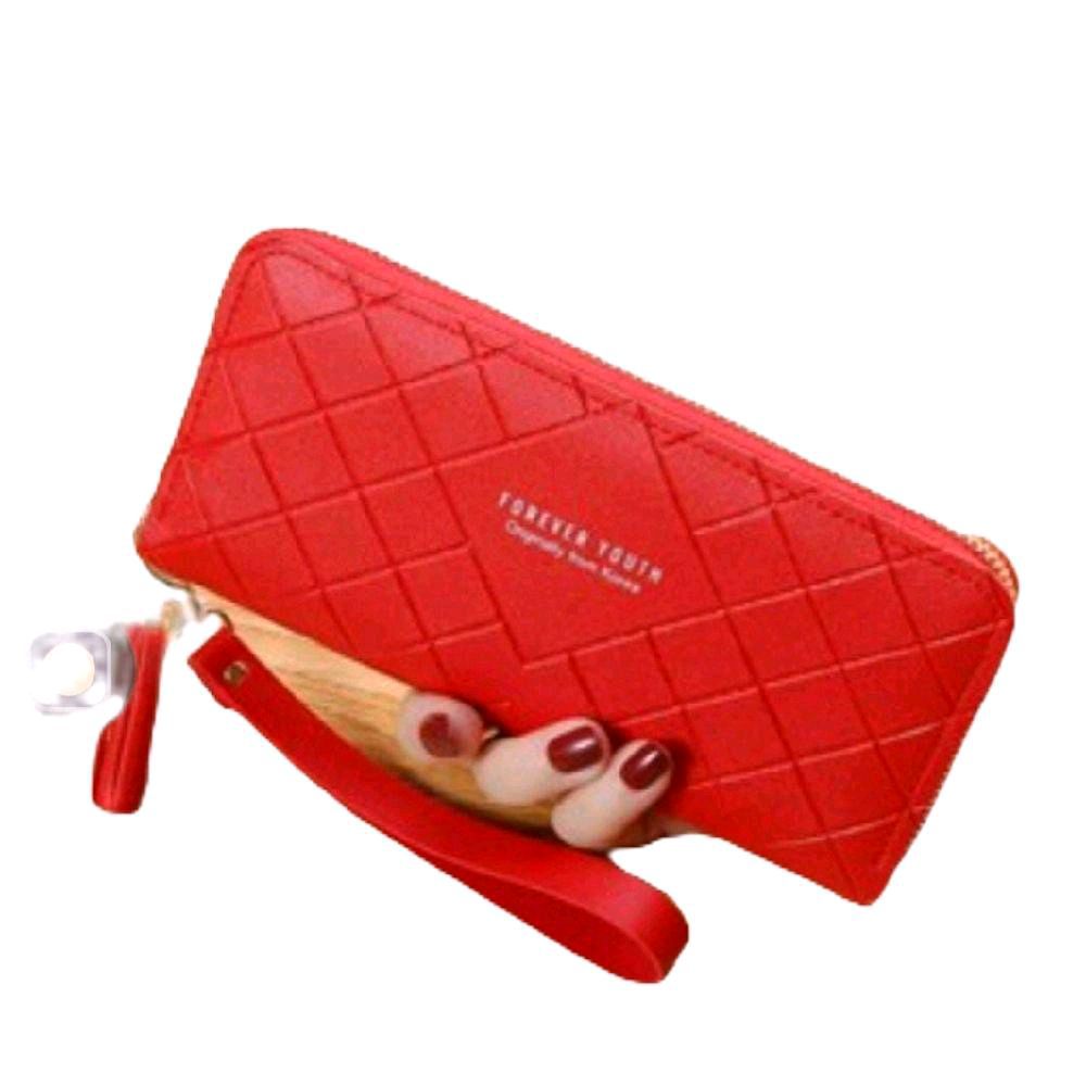 Dompet Panjang Kulit Sintetis Import PU Model Terbaru Bahan Halus Kartu Cewek Cocok Untuk Berbagai Kesempatan dengan Desain Elegan Dompet Panjang Kulit Sintetis Import PU Model Terbaru Bahan Halus Kartu Cewek Cocok Untuk Berbagai Kesempatan dengan Desain Elegan